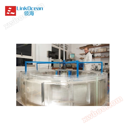 In situ testing of seabed sediment using a circular water tank platform