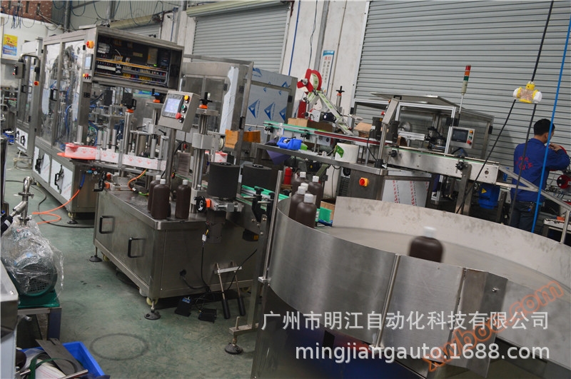 硫酸防爆灌装生产线 滴鼻剂止痒液灌装机药水多头防腐灌装机械示例图16