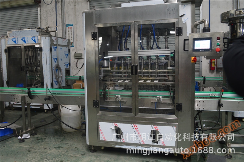 硫酸防爆灌装生产线 滴鼻剂止痒液灌装机药水多头防腐灌装机械示例图19