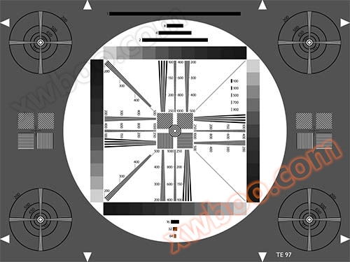 高分辨率测试卡TE097