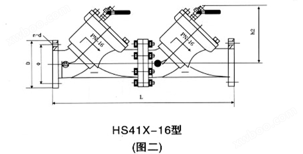 HS41X-A<strong>安全型带过滤防污隔断阀</strong>图