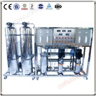 Trattamento dell'acqua con osmosi inversa secondaria di 500L/h (doppia colonna in acciaio inossidabile)