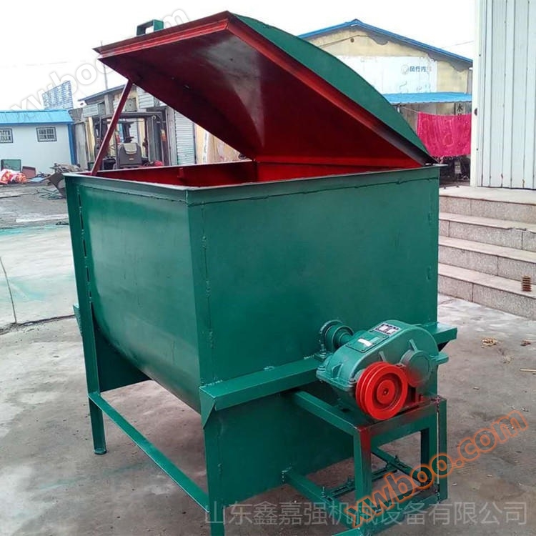Horizontal mixer, multifunctional dry wet dual-use mixing mixer, Xinjiaqiang direct sales dry powder mortar mixer