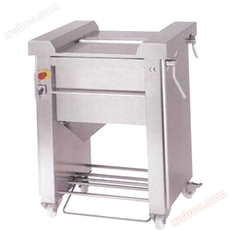 Pork skinning and fascia machine
