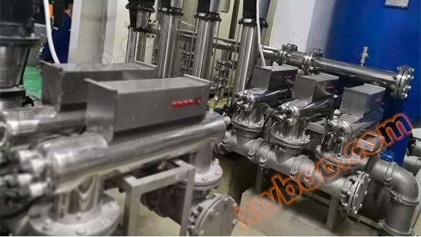 Secondary water supply UV sterilization device