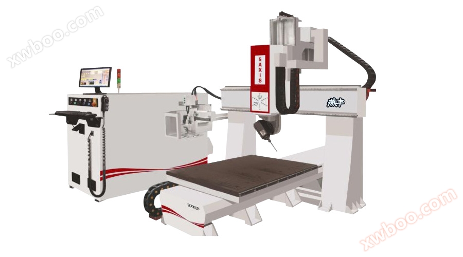 CNC Five Axis Single Head Machining Center