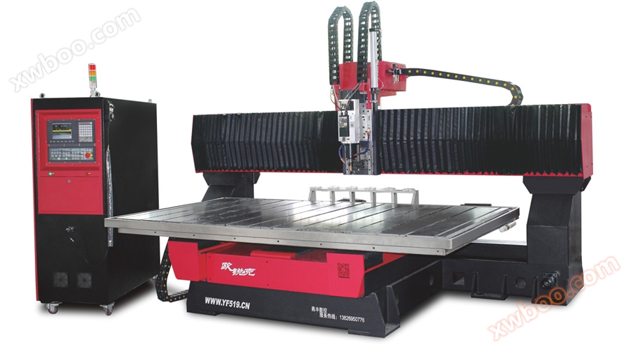 Ouruike 2513 all cast iron aluminum copper machining center