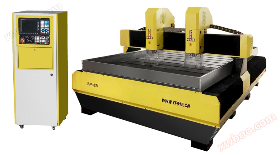 Euroic 1625 Double Head Aluminum Copper Plate Relief Machine