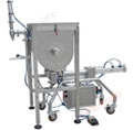 Stir type strong sauce electric filling machine