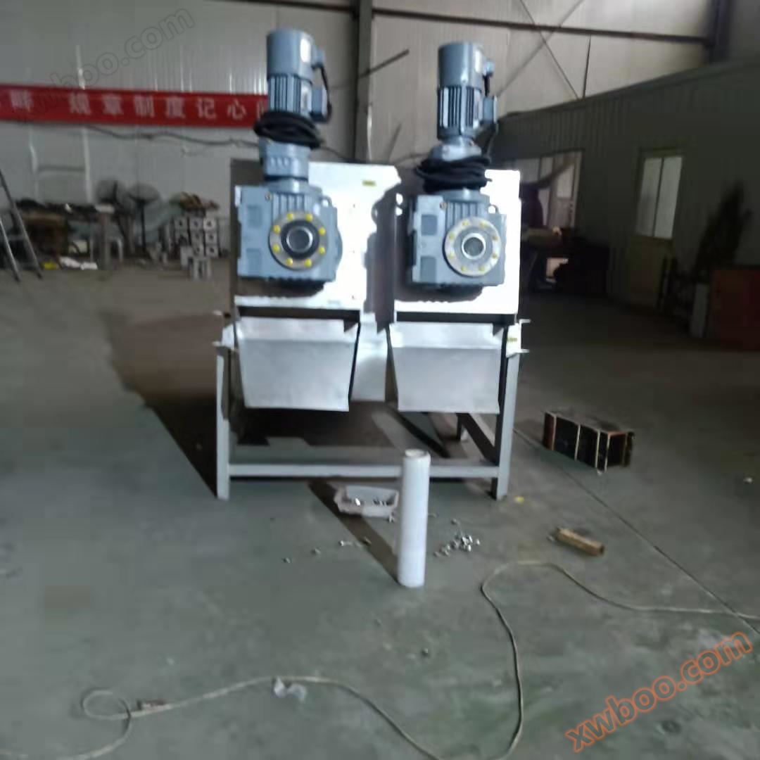 工業汚水処理スタック式汚泥脱水機の固液分離