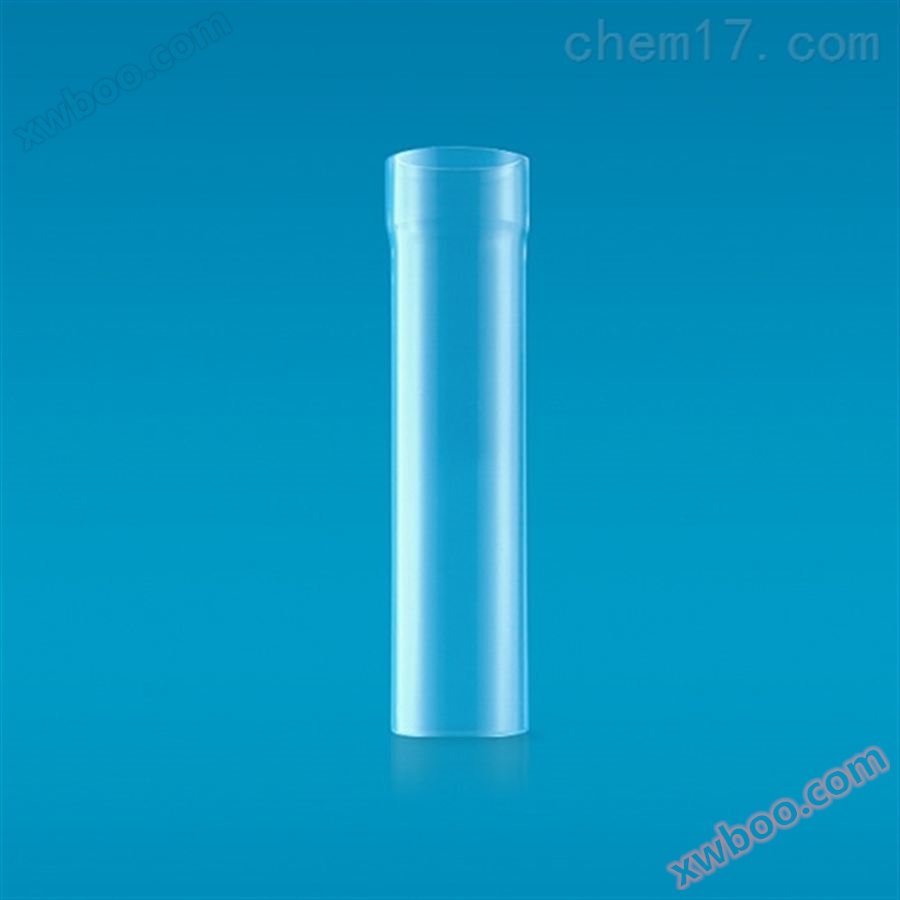 Quartz reaction tube, used as a force instrument
