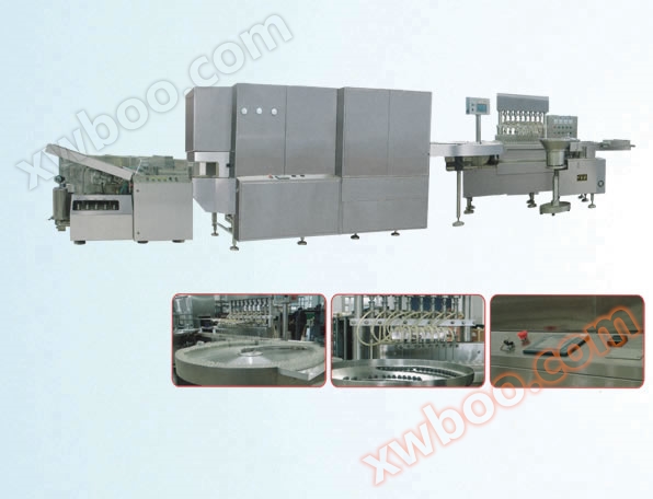 Высокоскоростная линия по розливу жидких бутылок