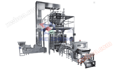 Fully automatic particle quantitative packaging scale