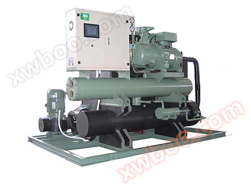 Water cooled screw air conditioning chiller unit